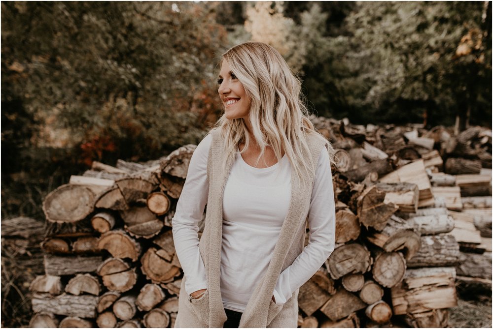 Boise Boudoir Photographer Makayla Madden Photography Boudoir By Kayla Idaho Outdoor Boudoir Sweater Weather Oregon Montana Utah Boudoir Photographer Fall Portraits 