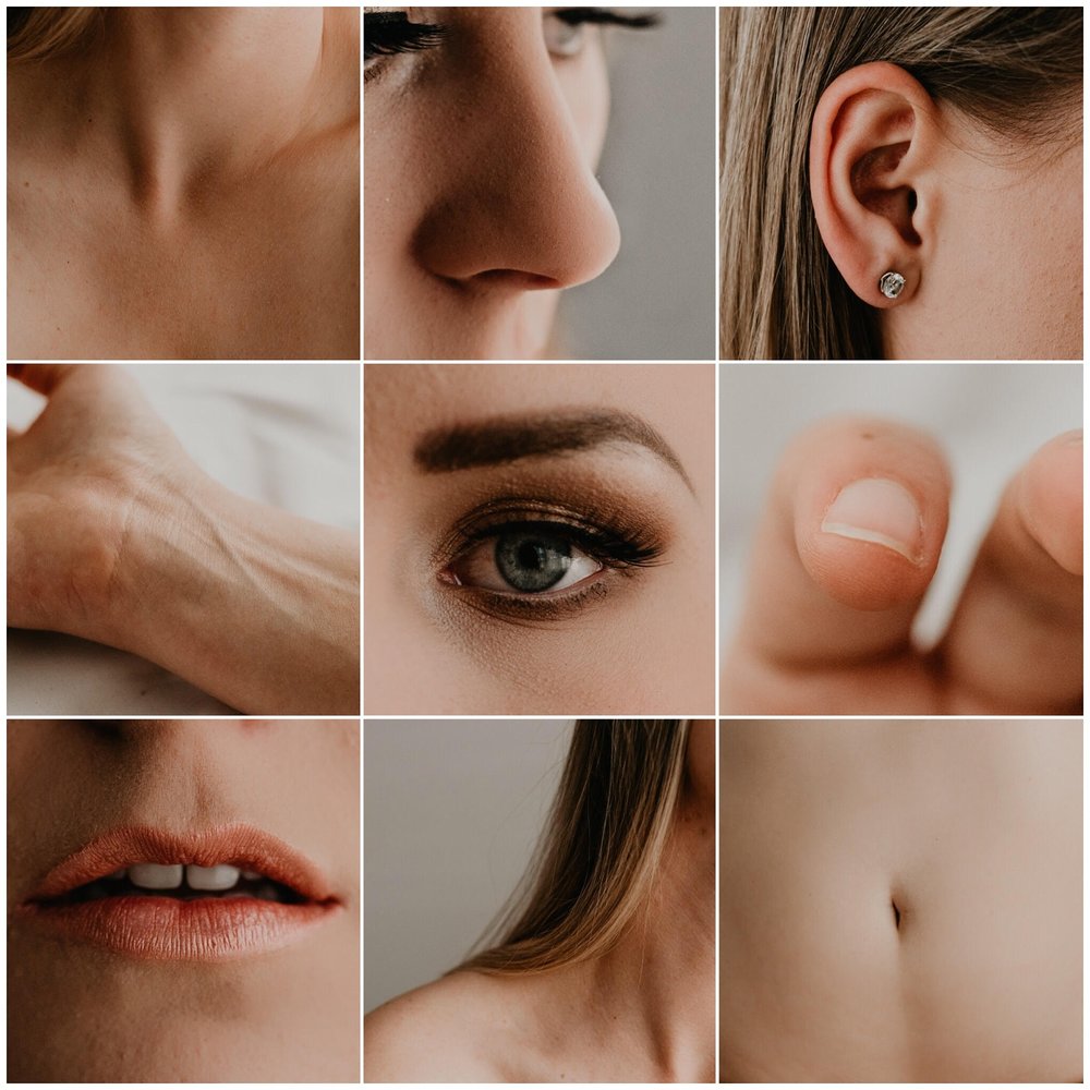 Boise Boudoir Photographer Boudoir by Kayla Makayla Madden Photography Seattle Boudoir Photographer Kamra Fuller Studio Boudoir Photo Collage Details Boudoir