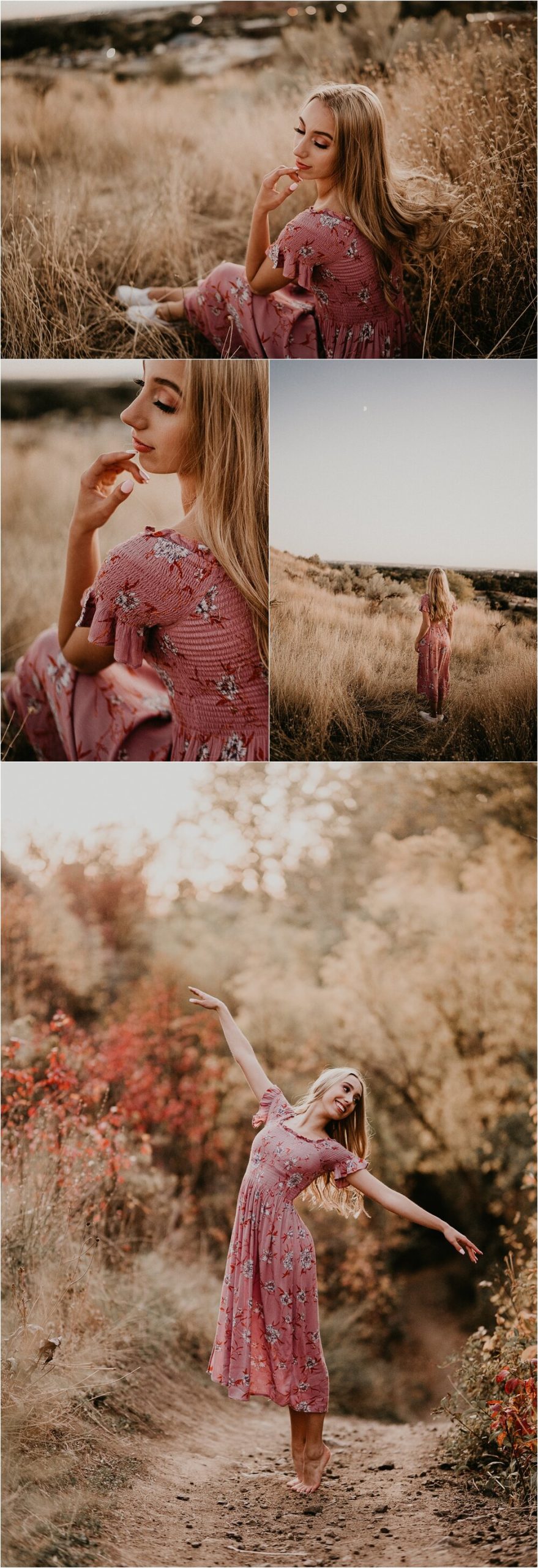 Isabella Class of 2020 Boise Ballet Idaho Dancer Boise Senior Photographer Foothills Sunset Dreamy Happy Golden Summer Portraits Senior Girl 